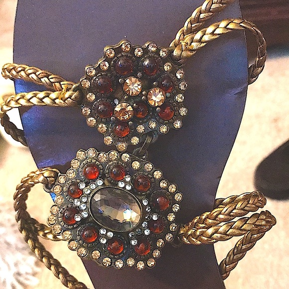 Jewel Braided Rope Slides - Picture 3 of 7